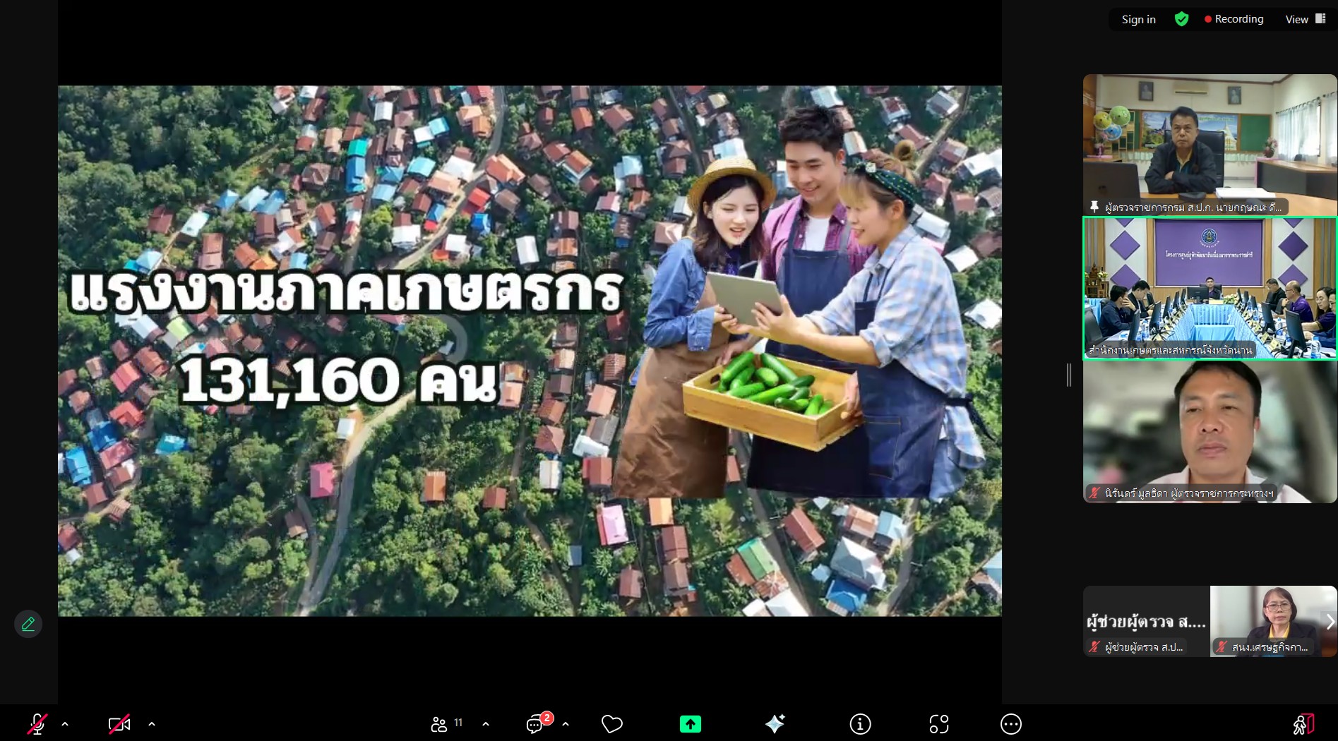 title - ผู้ตรวจราชการส.ป.ก.ได้รับมอบหมายจากผู้ตรวจราชการกระทรวงเกษตรและสหกรณ์ เป็นประธานการประชุมติดตามแผนการตรวจราชการ และการขับเคลื่อนแบบบูรณาการ ประจำปีงบประมาณ พ.ศ. 2568 รอบที่ 2  เขตตรวจราชการที่ 16 จังหวัดน่าน